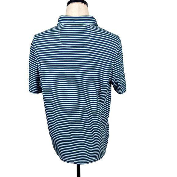 Tommy Bahama Island Zone Lot 2 Large Polos Supima Beach Preppy Solid Striped - Picture 8 of 11